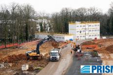 Chantiers des bâtiments N à Palaiseau : une nouvelle étape pour le projet PRISME !